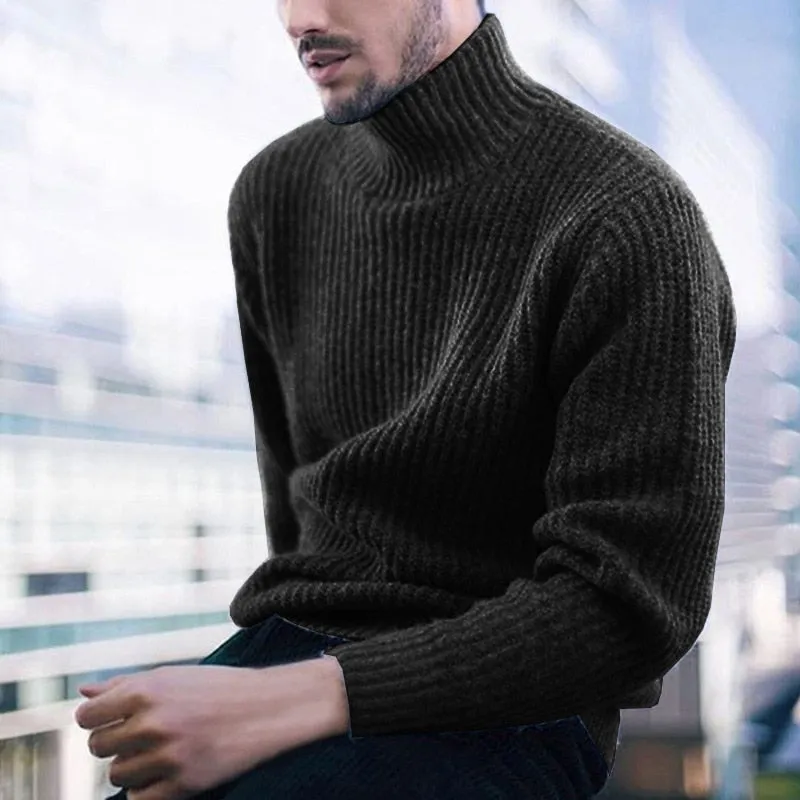 West Louis Warm Cashmere Turtleneck Sweater