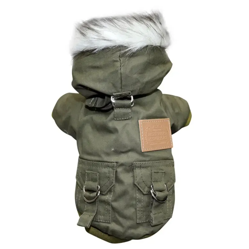 Winter Dog Hoodies
