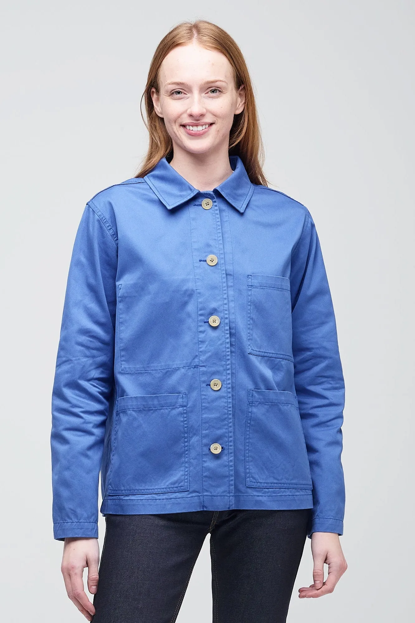 Women's Chore Jacket - Light Blue